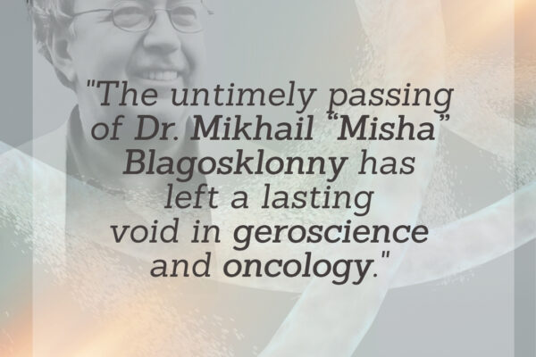 Dr. Mikhail Blagosklonny